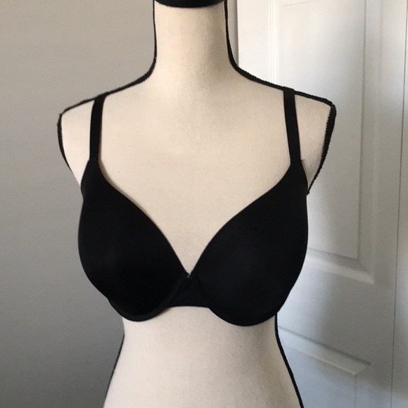Victoria's Secret Other - VICTORIAS SECRET T-Shirt Lightly Lined Demi Black Bra | 38D